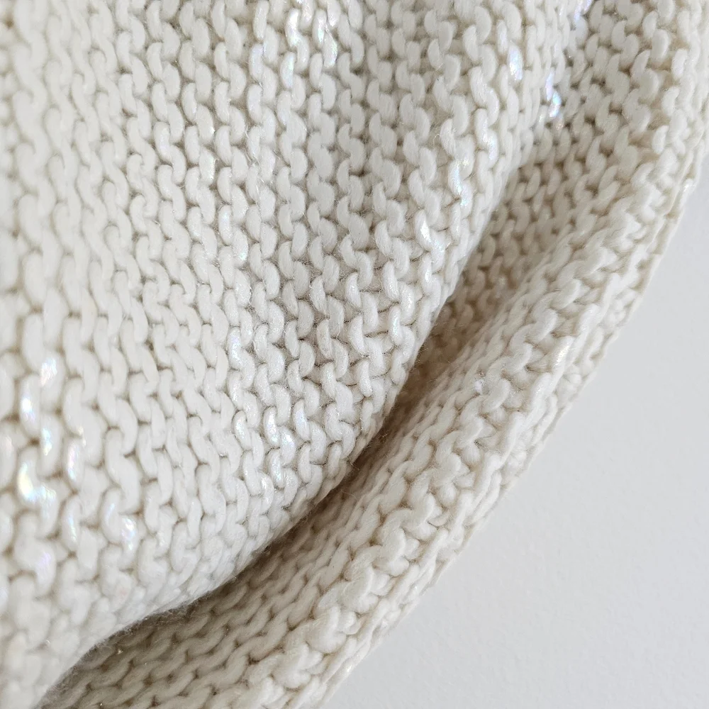 NWOT Philosophy Republic Clothing Wide Cowl Infinity Knit Warm Iridescent Scarf